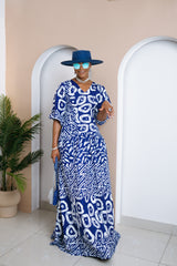 Vestido cruzado Odinana