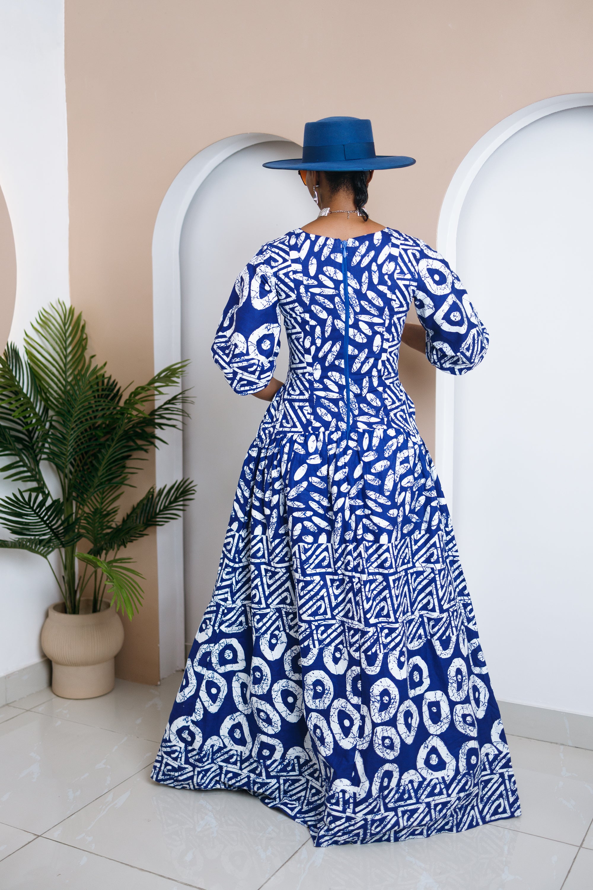 Vestido cruzado Odinana