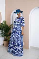 Vestido cruzado Odinana