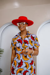 Robe longue caftan Chukwudi