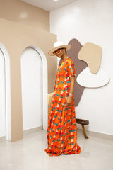 Obeleada Silk Ankara Kaftan - Envío en 3 días