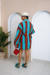 Okwute Aso Oke Dress