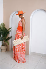 Vestido cruzado Odinana