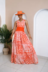 Vestido cruzado Odinana