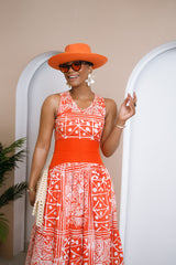 Vestido cruzado Odinana