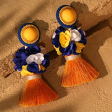 Pendientes llamativos AfroFleur