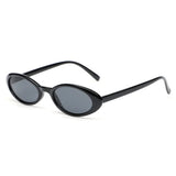 Chic Leopard Oval Sunglasses - UV400 Retro Women's Eyewear