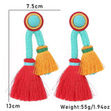 Los pendientes de goteo de carnaval