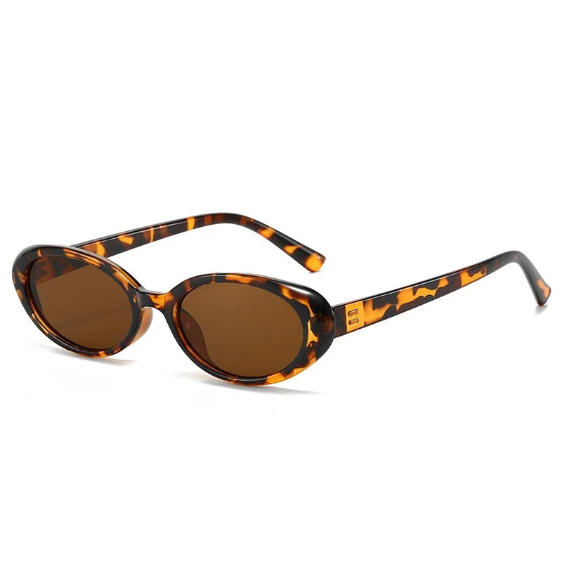 Chic Oval Vintage Sunglasses - UV400 Protection & Retro Style
