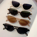 KAMMPT Luxe Leopard Cat Eye Sunglasses - UV400 Trendsetter Shades