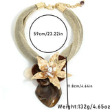 The Sanaa Gilded Bloom Necklace