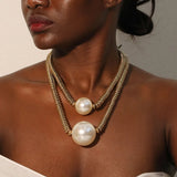 The Pearl Axis Necklace