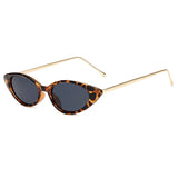 Chic Leopard Cat Eye Sunglasses - UV400 Designer Shades for Women