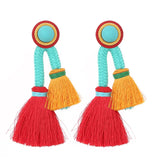 Los pendientes de goteo de carnaval