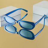 Y2K Retro Small Square Sunglasses | Unisex Chic Gradient Eyewear
