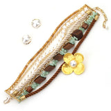 El collar llamativo Nile Bloom