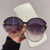 Luxury Retro Round Sunglasses | UV400 Designer Shades for Women & Men