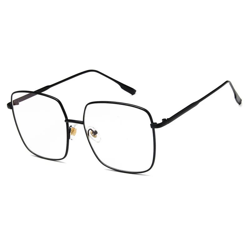 OEC CPO Oversized Square Sunglasses - Retro Green UV400 Alloy Shades