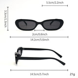 Y2K Retro Small Square Sunglasses | Unisex Chic Gradient Eyewear