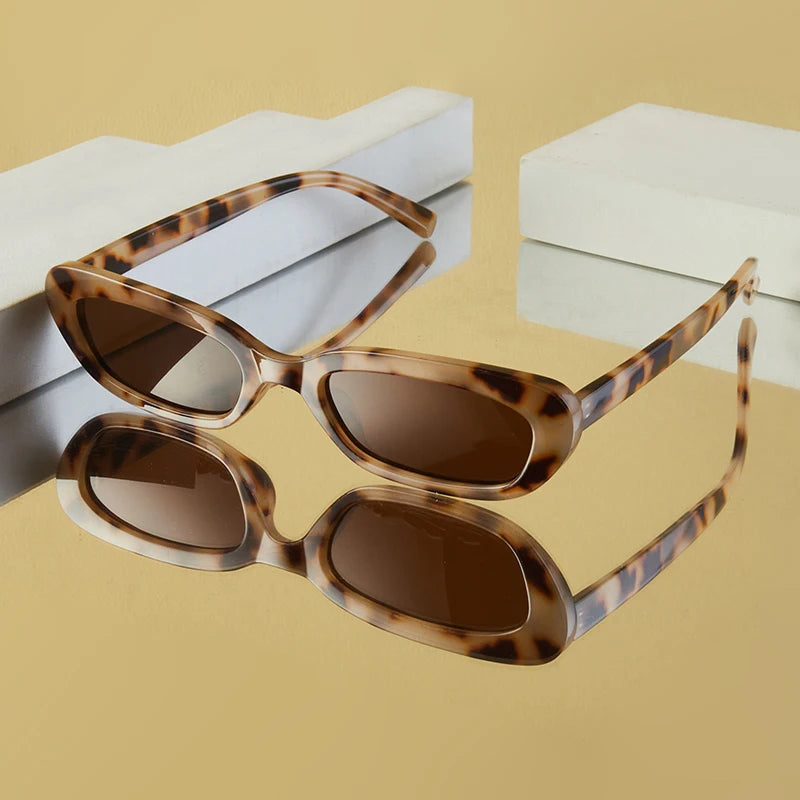 Y2K Retro Small Square Sunglasses | Unisex Chic Gradient Eyewear