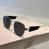 Vintage Round Sunglasses: Luxury Alloy Frame, UV400 Gradient Lenses