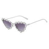 Crystal Heart Luxe Sunglasses