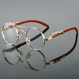 Retro Round Double Bridge Sunglasses - Luxury UV400 Shades