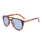 Luxury Pilot Double Bridge Sunglasses for Men - Retro Oversized Frames