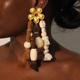 Pendientes Wildroot Flora