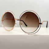 Chic Vintage Round Metal Sunglasses – UV400 Protection