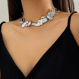 Rhinestone Statement Necklace
