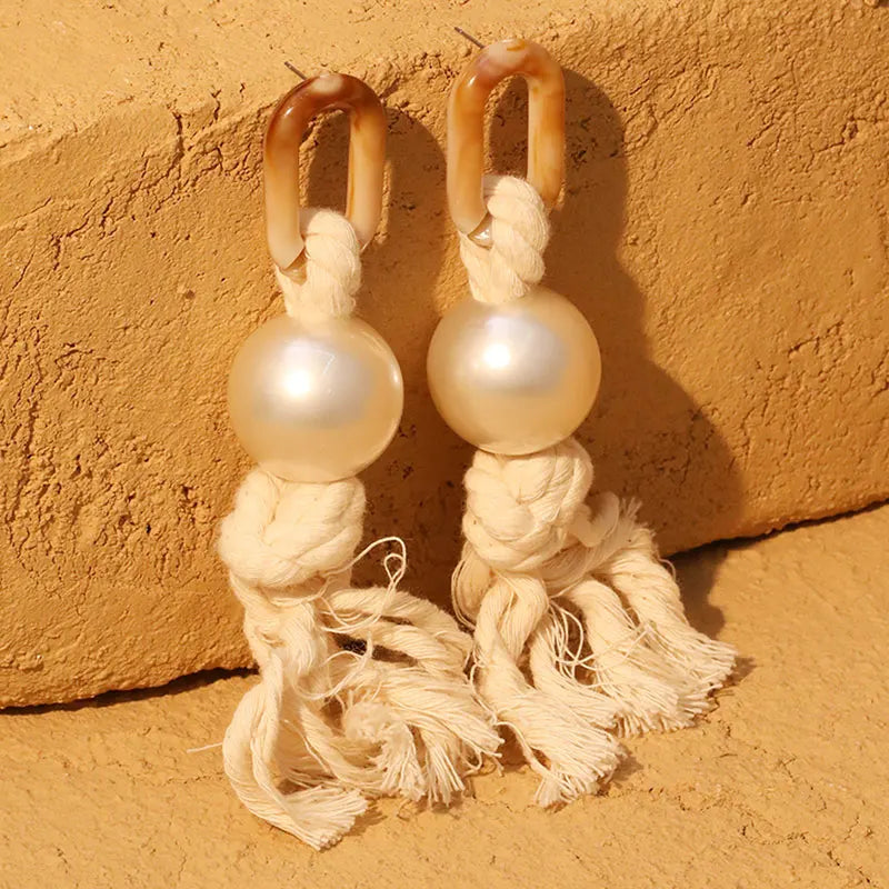 Pendientes de nudo de Yemoja