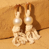 Pendientes de nudo de Yemoja
