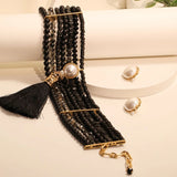 Cuello afro chic Pearl Empress