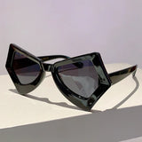 Butterfly Cat Eye Sunglasses: Gradient UV400 Candy Shades