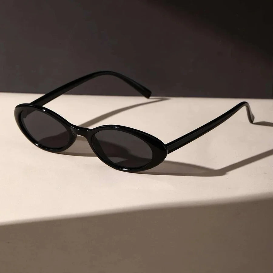Chic Leopard Oval Sunglasses - UV400 Retro Women's Eyewear
