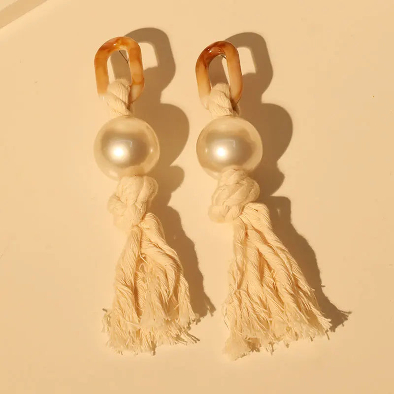 Pendientes de nudo de Yemoja