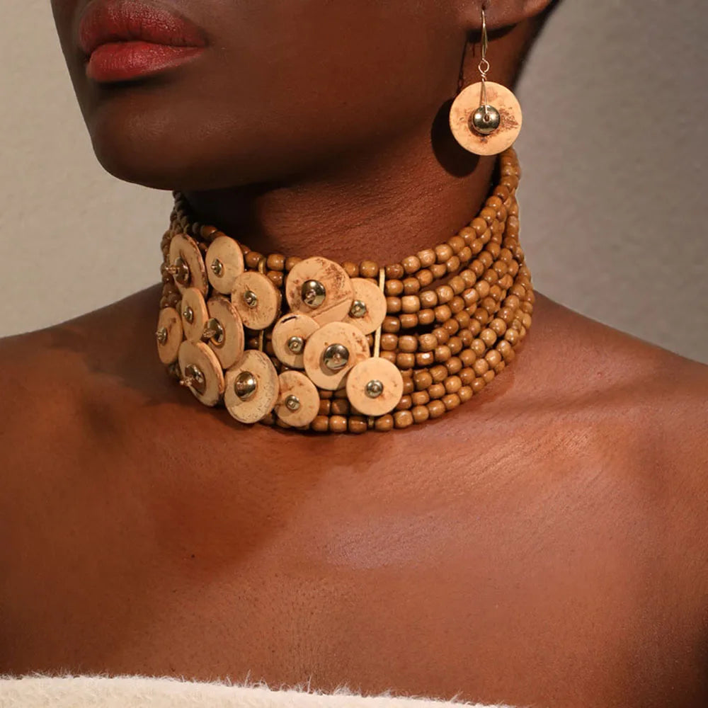 Collar de ritmo ashanti