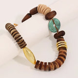 Fashion Statement  Big Beads NecklaceHandmade for Women Trendy Party Jewelry