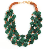 Boho Chic Multi-Layer Beaded Necklace - Vintage Statement Jewelry