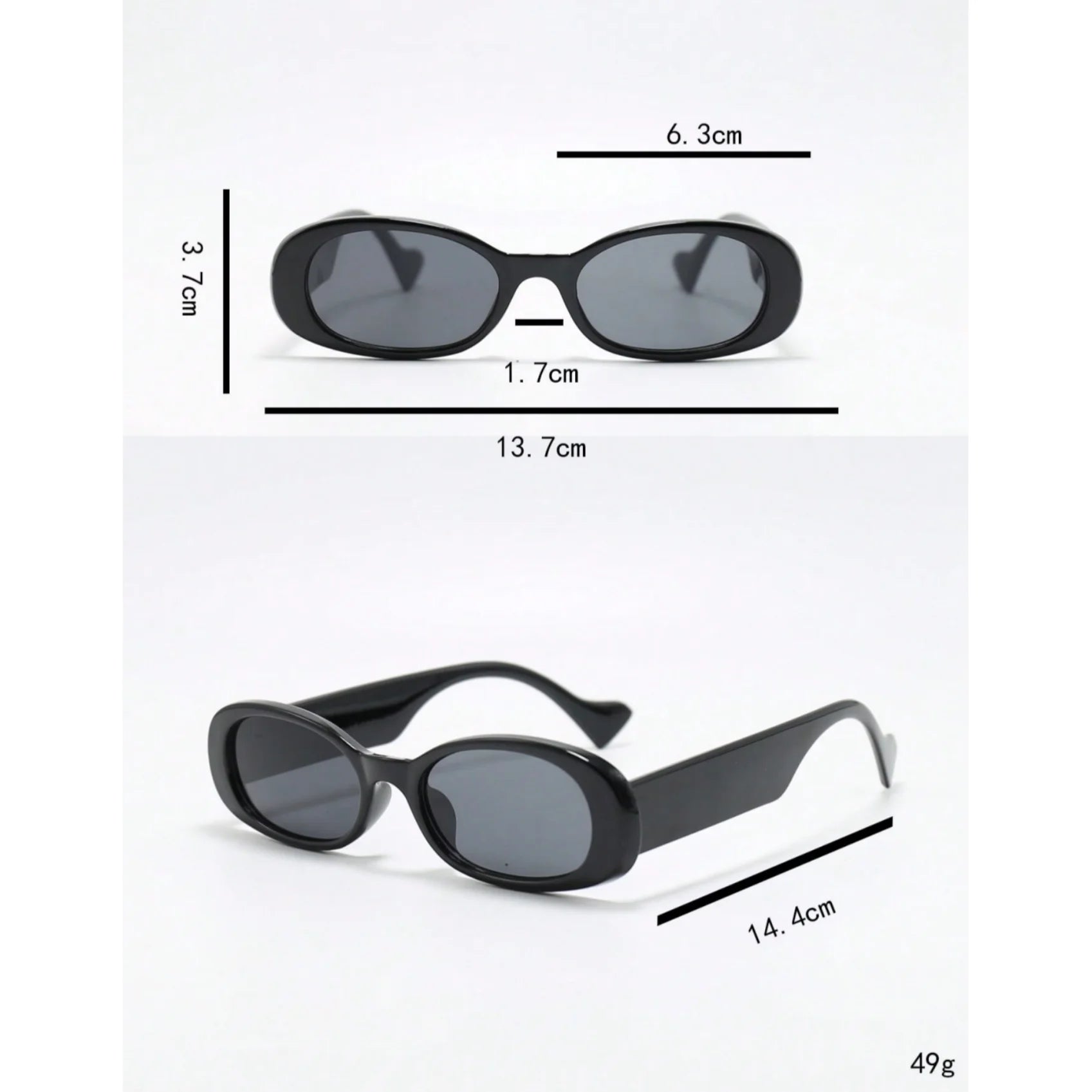 Chic Y2K Oval Sunglasses: Retro Glam for Festivals & Vacations