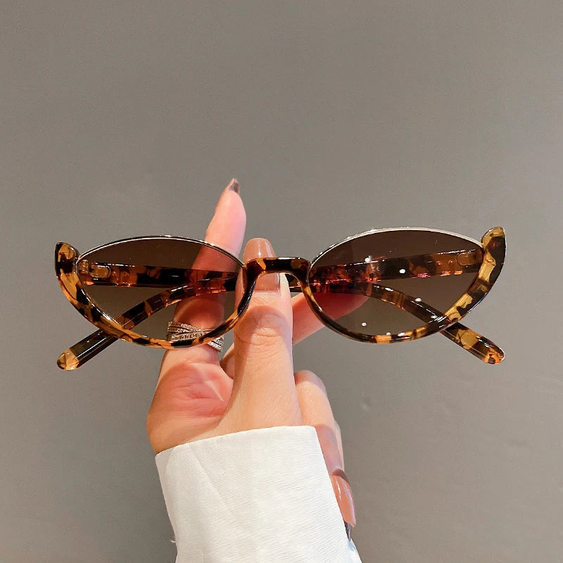 Chic Cat-Eye Gradient Sunglasses | Vintage Designer Shades