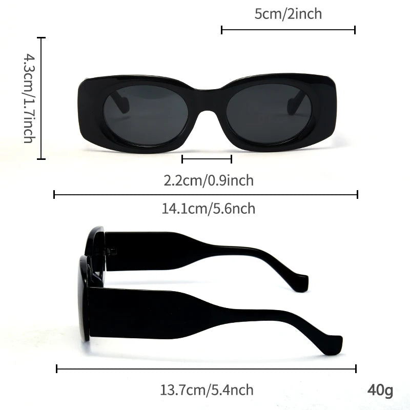 Chic Floral Oval Sunglasses: Retro Street Style for Women
