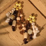 Pendientes Wildroot Flora