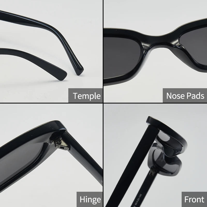 Y2K Retro Small Square Sunglasses | Unisex Chic Gradient Eyewear