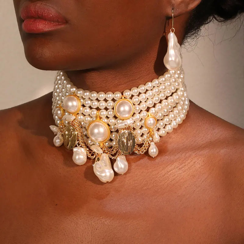 Collar de perlas reales de la Reina Madre