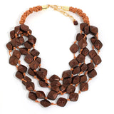 Boho Chic Multi-Layer Beaded Necklace - Vintage Statement Jewelry