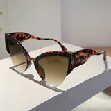 Oversized Butterfly Cat Eye Sunglasses - Luxury Gradient UV400