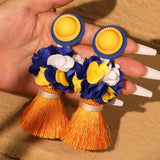 Pendientes llamativos AfroFleur