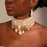Collar de perlas reales de la Reina Madre